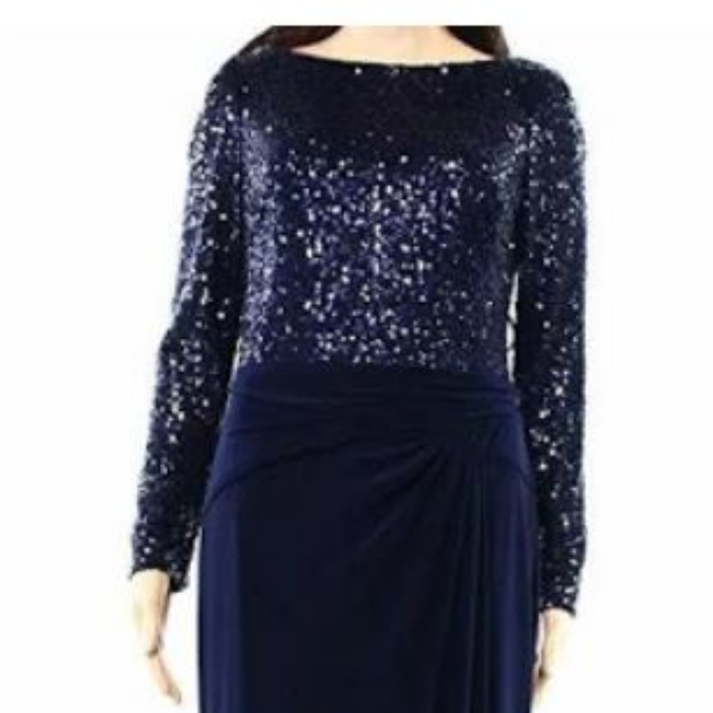 Sequenced Lauren Ralph Lauren Maxi Gown